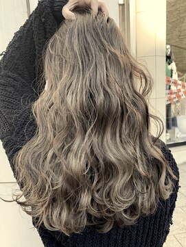 ウィルゴ(VIRGO) 【バレイヤージュ/ハイライト】3Dカラー外国人風グレージュ☆