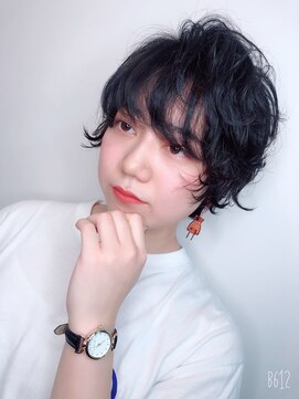 シーデン(C-den) 最新トレンド×人気のマッシュウルフ×無造作パーマ×ショート