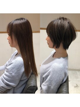 ビューイースト 亀戸 錦糸町(VIEW EAST) 簡単スタイリング小顔ショート20代30代40代