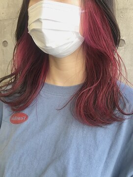 トリップ 大名(Trip) ピンクなインナーカラー☆