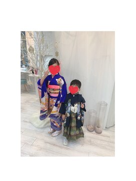 レア(Le'a) 姉兄七五三お支度