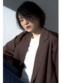 《hair make No.8・中村》ショートボブ