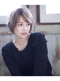 フェザーバング大人かわいい小顔ショートボブフェミニティ錦糸町
