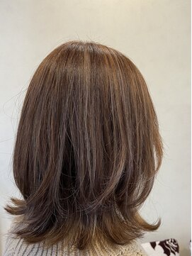 ルーム(room) ウルフボブ×ハイライト