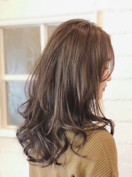 アトリエ ミム 二子玉川店(atelier mim) 30代40代★グレージュカラー×デジタルパーマ<二子玉川店>