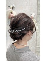 オラ ボーテ(Aura Beaute)&nbsp;『AuraBeaute 京都』結婚式 お呼ばれヘア アップスタイル