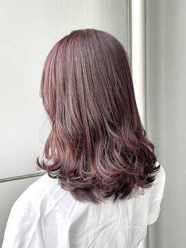 リベラ(LIBERA) 《TARO》こなれミディ コリアンスタイル チェリーピンク