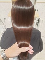 ゼストソエル(ZEST soell)&nbsp;髪質改善オレンジブラウンカラー×髪質改善トリートメント