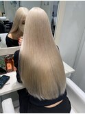 ホワイトブロンドcolor☆