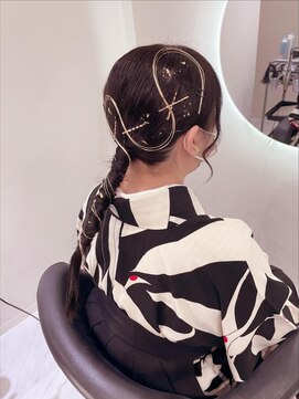 クラン 梅田店(Clan) アレンジポニー/梅田ヘアセット