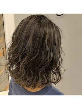 オースティン 流山おおたかの森(AUSTIN) 大人かわいい前髪セシルカットココアブラウンフリンジウェーブ