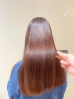 ヘア ショップキャリー&nbsp;ハイライトの縮毛矯正