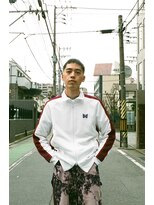 MEN'SHAIRツーブロック束感ショート波巻きハイライト17
