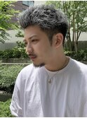 リバースツイストパーマブリーチカラー