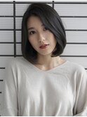 【長谷川】大人可愛いナチュラルボブ