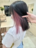 ニュート(Neut )&nbsp;ブラック×ペールピンク/インナーカラー