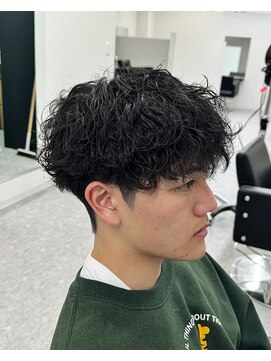 ブライト(BRIGHT) ［BRIGHT］マッシュ×波巻きパーマ［静岡/メンズ/静岡駅］