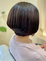 ザビー(THE B)&nbsp;本八幡×ショートスタイル×白髪ぼかし×ダメージレス