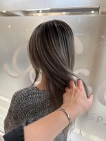 ヘアースペースブルーム ヒーロー 園田店(HAIR SPACE BLOOM hero) 【園田/バレイヤージュ】シャドウルーツ