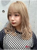 10代20代30代/ダブルカラーミルクティーベージュ