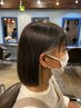 カット + インナーカラーONフルカラー + セラミドTr 【希望者キッズカット】