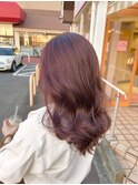 ブリーチなしダブルカラーピンク