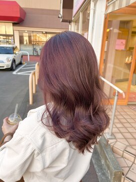 ジールサロン 阿見店(ZEAL SALON) ブリーチなしダブルカラーピンク