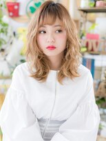 カバーヘア ブリス 川口(COVER HAIR bliss)&nbsp;羽のような外国人風ふんわりフェザーウェーブc5川口20代30代40代