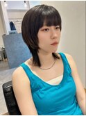 スタイル保持のためのメンテナンスカットです
