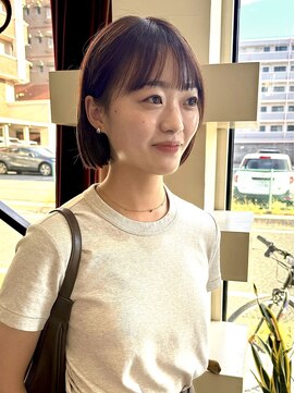 ヘアモード カクテル ノンブローできまるミニボブ【JUN】