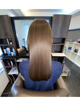 アールサロンプラスキャスパ 自由が丘(Rrsalon+CASPA) 《髪質改善》R.HASエクソソーム水素トリートメント＋カラー