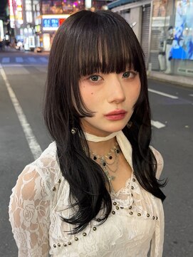 サンド 池袋 2nd(sand) 韓国風ヘア/姫カット/ベージュカラー/レイヤーカット