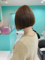 ユー イケブクロ(u Ikebukuro)&nbsp;オリーブベージュ/ダブルカラー/ブリーチなし/ボブ