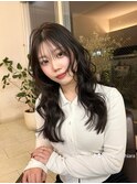 小顔レイヤー透明感カラーkchiara天神新名敬子