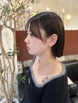 アイフィール(ifeel) 【松澤】大人っぽく垢抜け/コンパクトタイトボブ