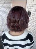 ボブヘア ヘアアレンジ 巻きおろし コテ巻き イベントヘア