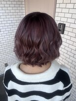 ソノ(sono) ボブヘア ヘアアレンジ 巻きおろし コテ巻き イベントヘア