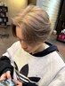 【ホワイトブリーチ】ブリーチ+カラー+カット　￥34,100→￥30,690