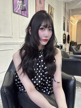 メゾンハル(Maison HALU) ダークグレーカラー×レイヤーカット