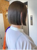 【51.切りっぱなし×ボブ】髪質改善・酸性ストレート・学割も◎