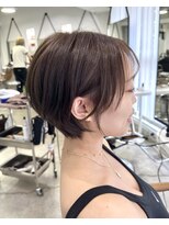 メモリーズ 表参道(Memories) 大人かわいい小顔ショートショートヘア30代40代50代白髪ぼかし