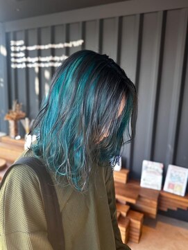 コルバース(COL BIRTH) インナーカラー　グリーン