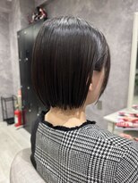 アルカナ(Arcana)&nbsp;韓国黒髪切りっぱなしボブ/ミニボブ