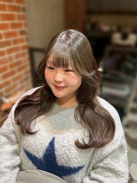 ザシェノンウメダ(THA CHAINON UMEDA) 心斎橋/着物ヘア/大人ガーリー/ダークアッシュ/似合わせカット