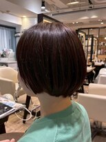 ジュイール(jouir)&nbsp;三鷹白髪ぼかしハイライトショートボブウルフショートカット韓国