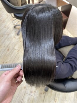 アミーベルレーヴ(AMI a BELLE Reve)の写真/【髪質改善専門店】全メニュー髪質改善☆カラーや縮毛矯正のダメージを極上ヘアケアで美髪へチェンジ！