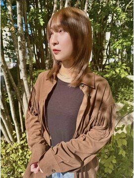 デザート(Des.Art) 【天神赤坂】20代30代/艶暖色カラー/ウルフレイヤー/レイヤー