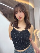 ロンドルピナス 小倉(Lond Lupinus)&nbsp;ミディアムレイヤーカット/似合わせカット/大人ガーリー/20代