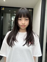 インチェルシー(in chelsea)&nbsp;抜け感ロング/シースルーバング/
