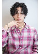 トリリオンヘアー by NoLimit 西梅田店&nbsp;『メンズ梅田美容室』色気×センターパート